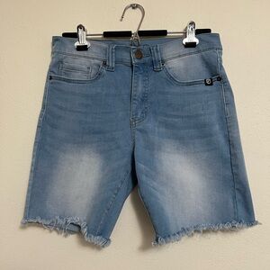 Born Primitive Light Blue Jean Shorts